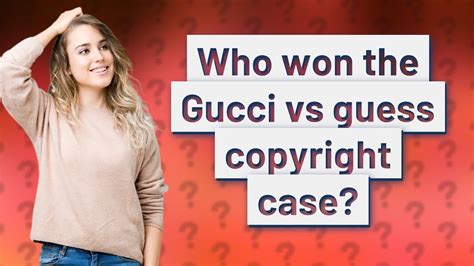 gucci won cases over guess|guess Gucci lawsuit.